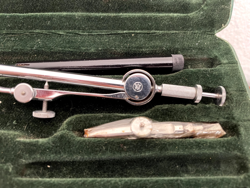 Vintage Compass Vigano Drafting Tools / Rare
