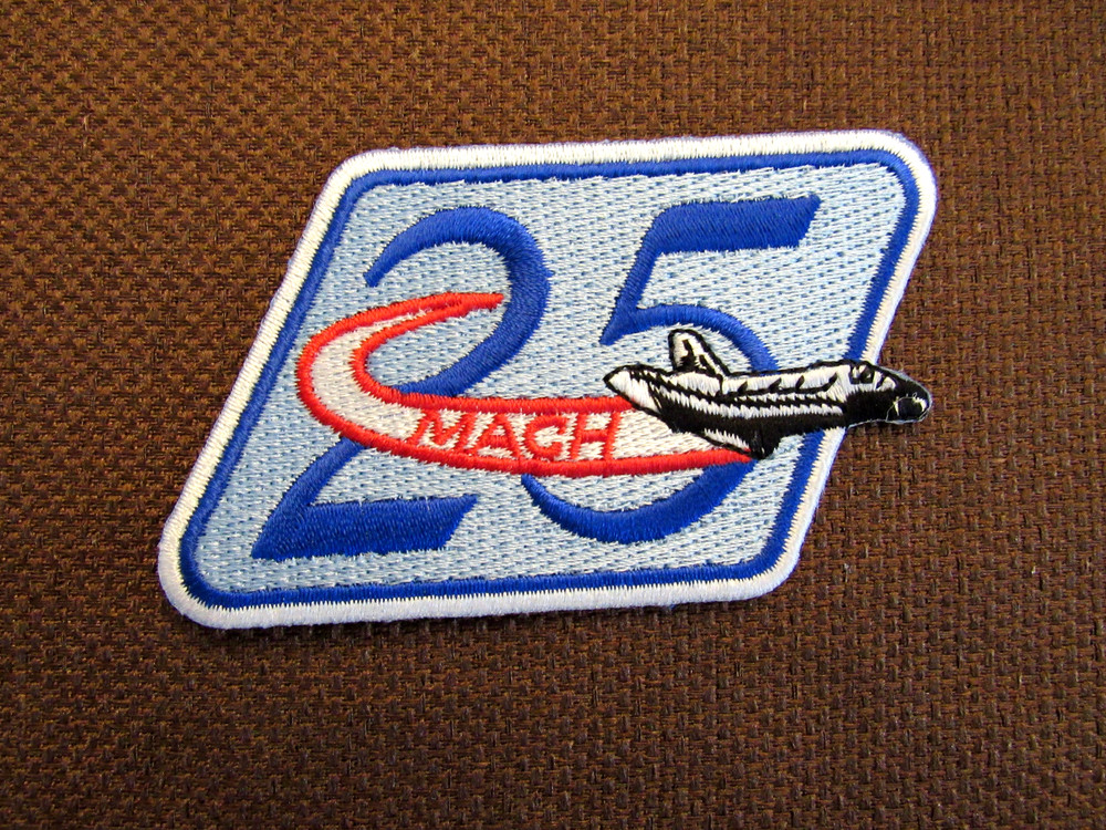 JOSE HERNANDEZ STS ASTRONAUT SIGNED AUTO NASA SPACE SHUTTLE MACH 25 PATCH JSA