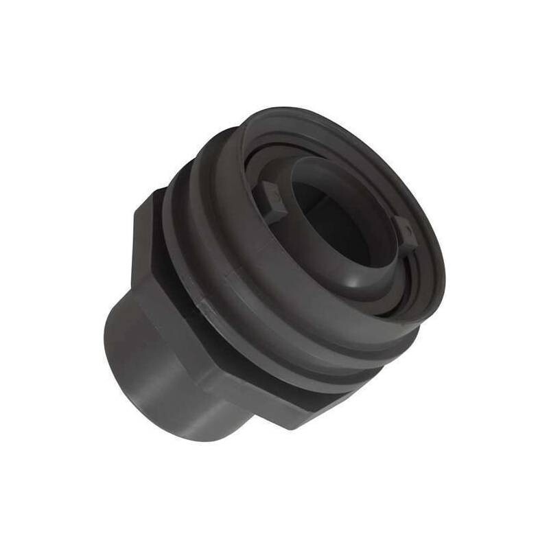 Jandy 1" Slip x 1-1/2" Flush Mount Return Fitting Replacement - Dark Gray