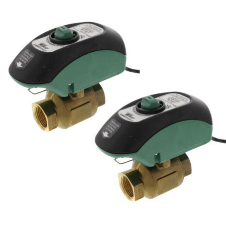 Taco LeakBreaker 3/4" NPT Water Heater Shut-Off Valve & Actuator - 2 Pack