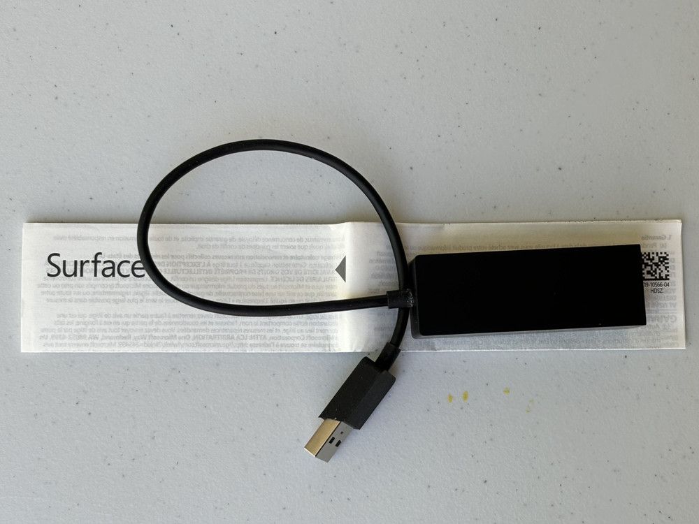 MICROSOFT SURFACE ETHERNET GIGABIT ADAPTER