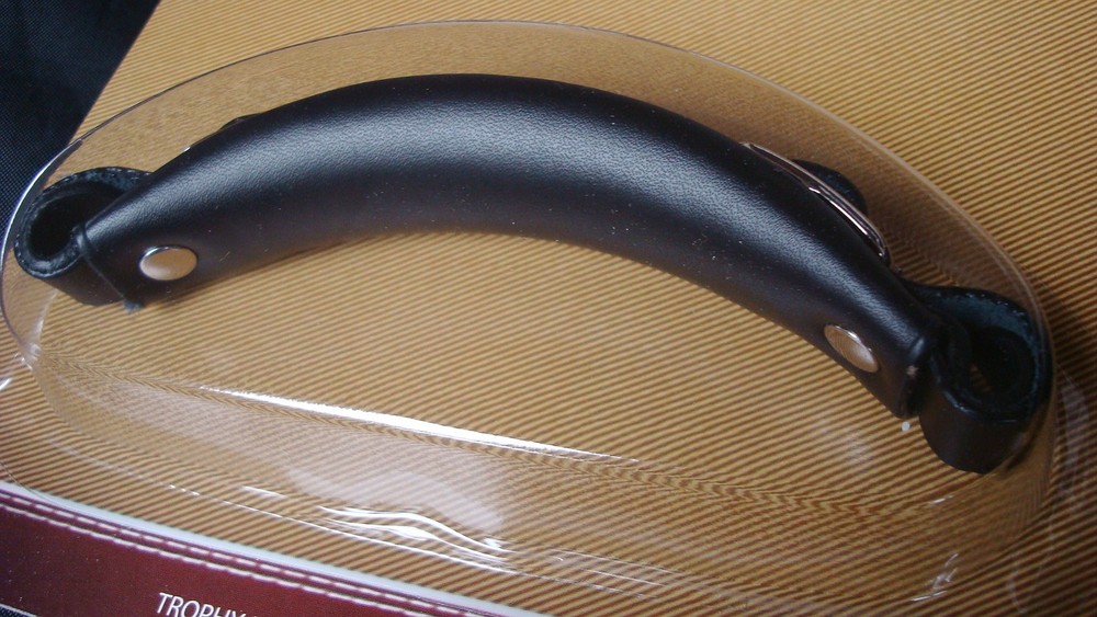 CP66 Trophy Music Just In Case™ Replacement Case Handle, Black Leather