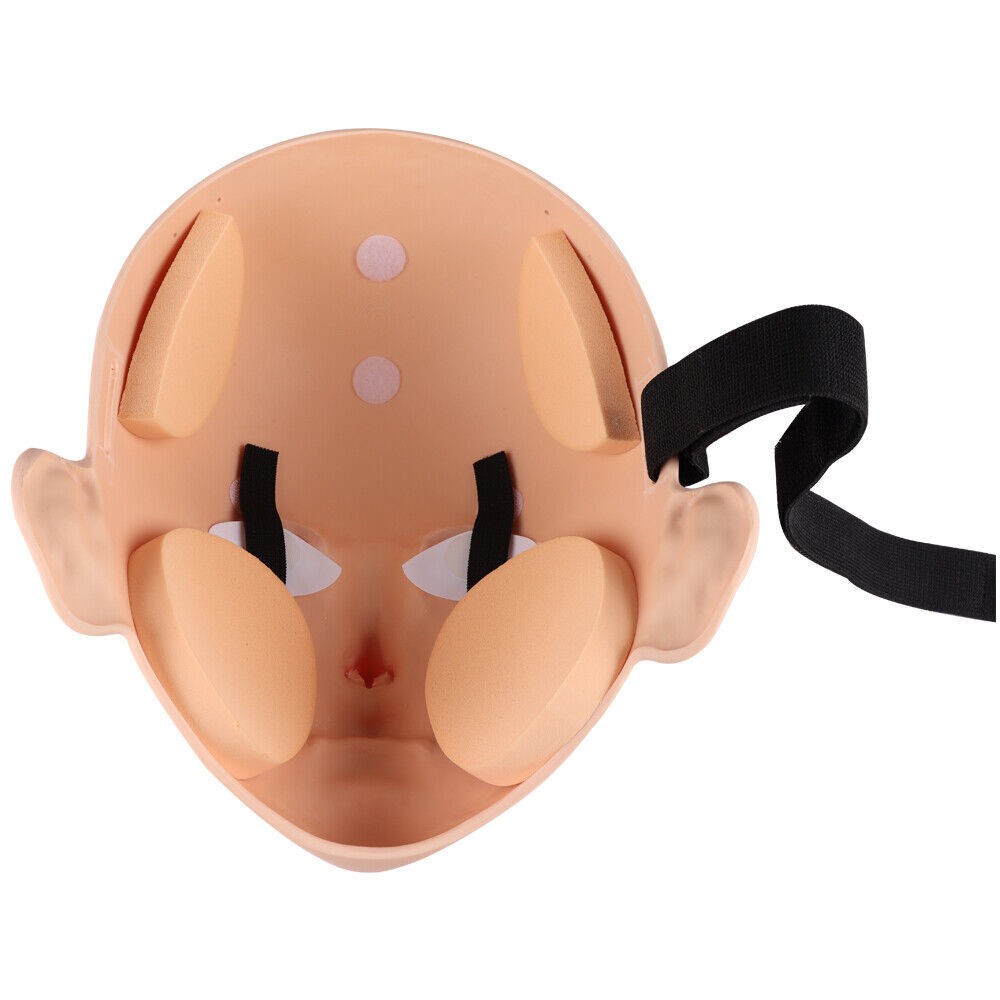 KnowU Half Head Shell Headgear BJD Anime Face For Cosplay Simulation Make-up