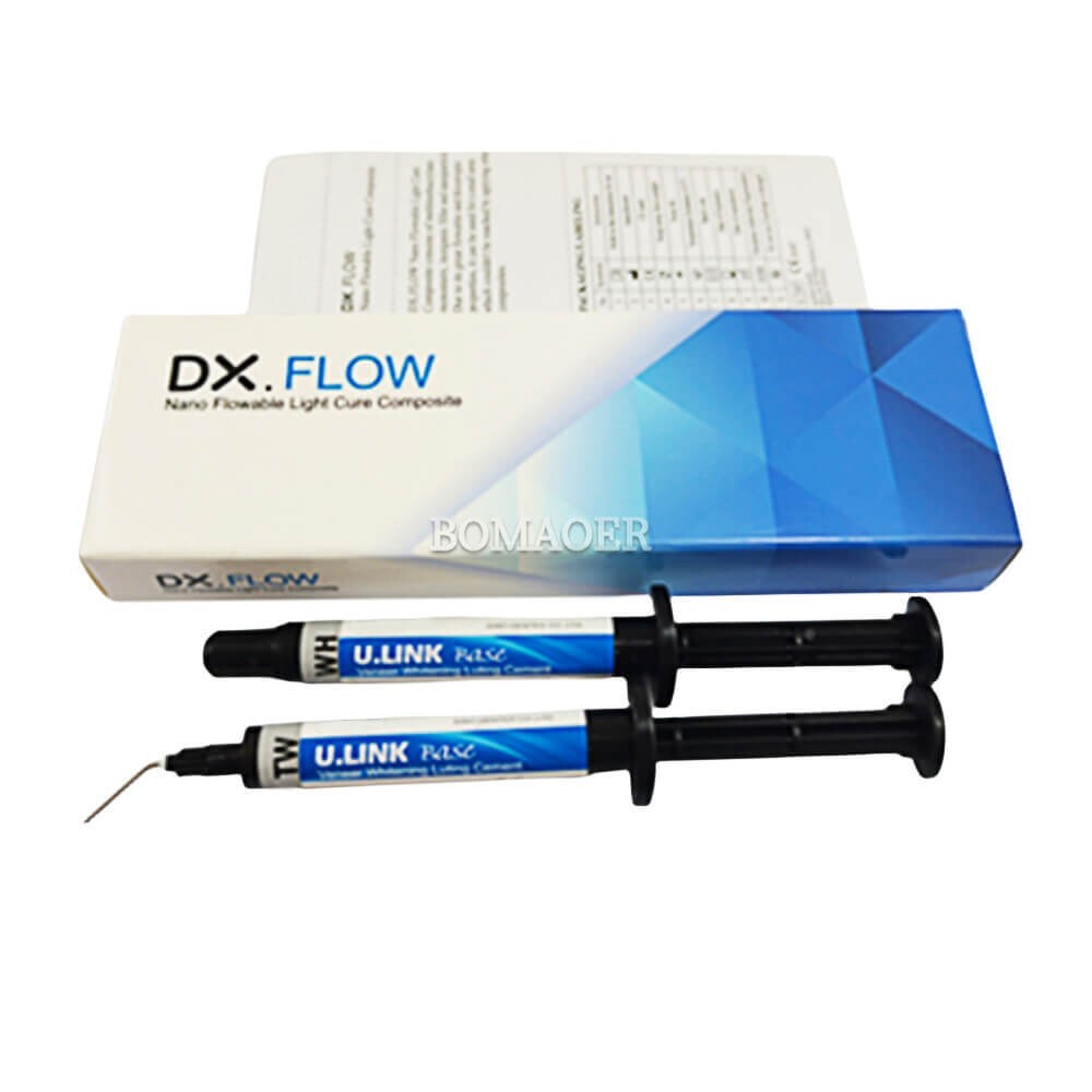 Dental U.LINK BASE DC&LC Luting Cement BB Light Curing Flowable Composite Resin