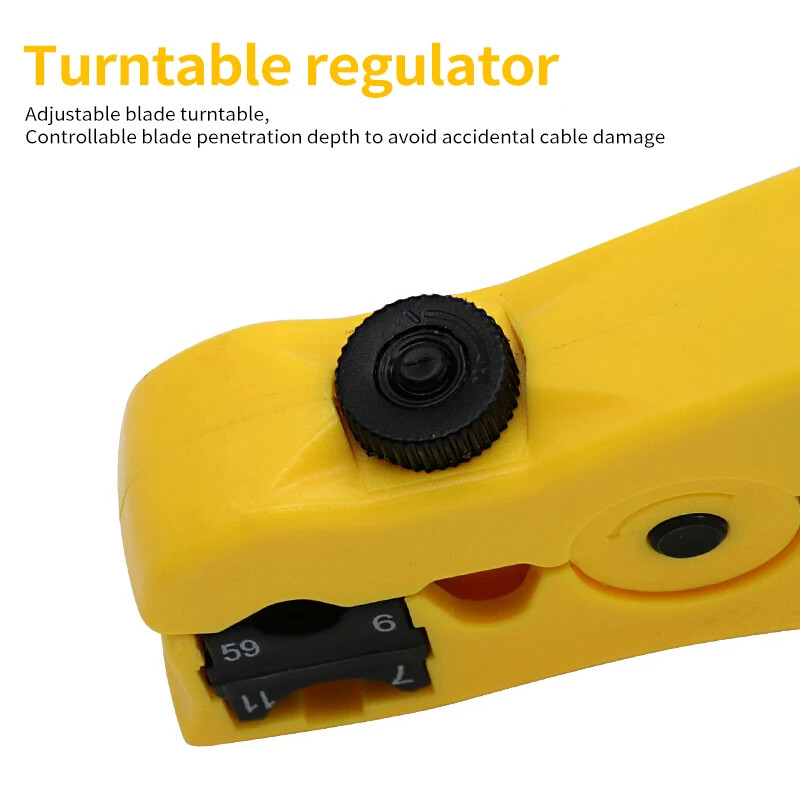 Automatic Stripping Pliers Universal Coaxial Cable Wire Crimping Tools