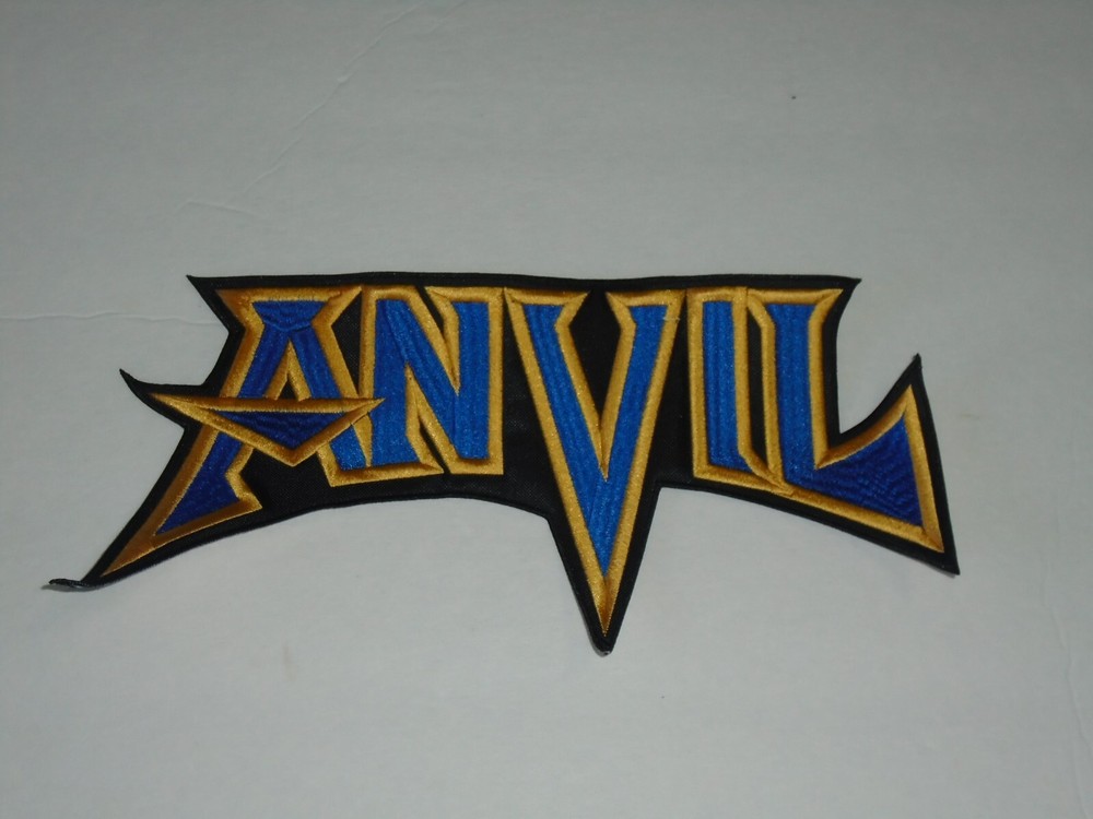 ANVIL HEAVY METAL EMBROIDERED BACK PATCH