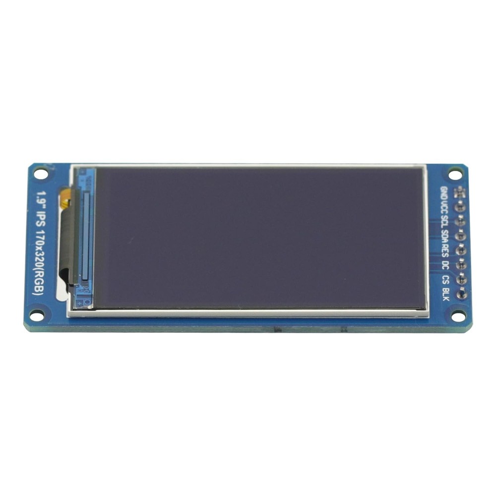 1.9 Inch 170x320 IPS LCD Full Angle TFT Display Screen Module SPI Serial