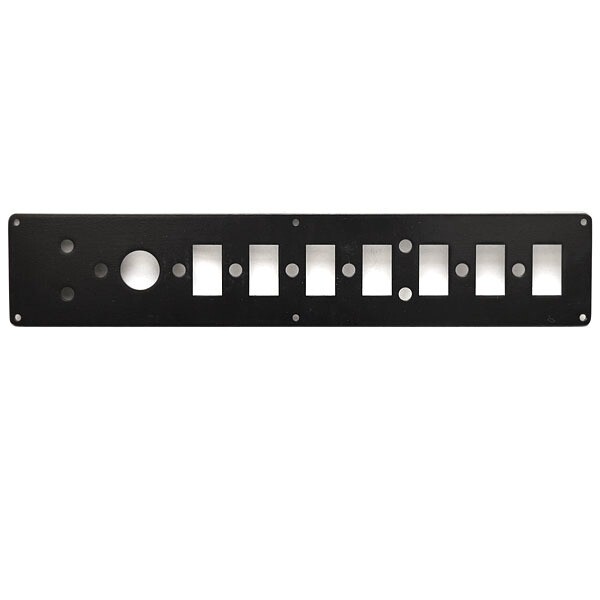 Boat Switch Panel Blank 7202588 | 2013 Ranger 184 Black Aluminum