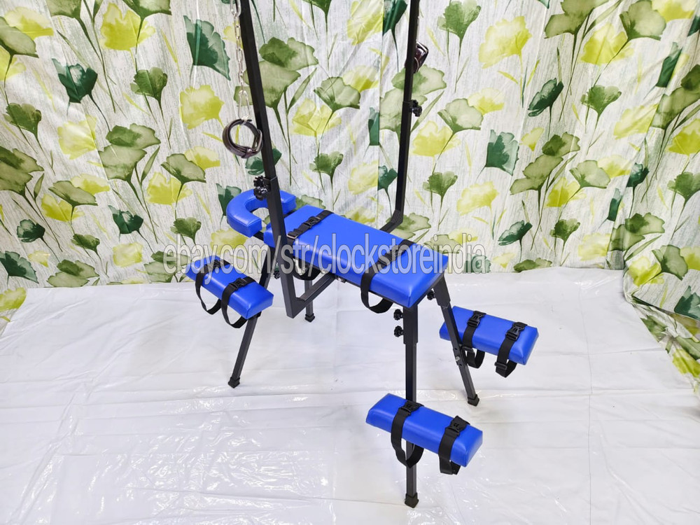 Portable Heavy Duty Bench Table Blue Color