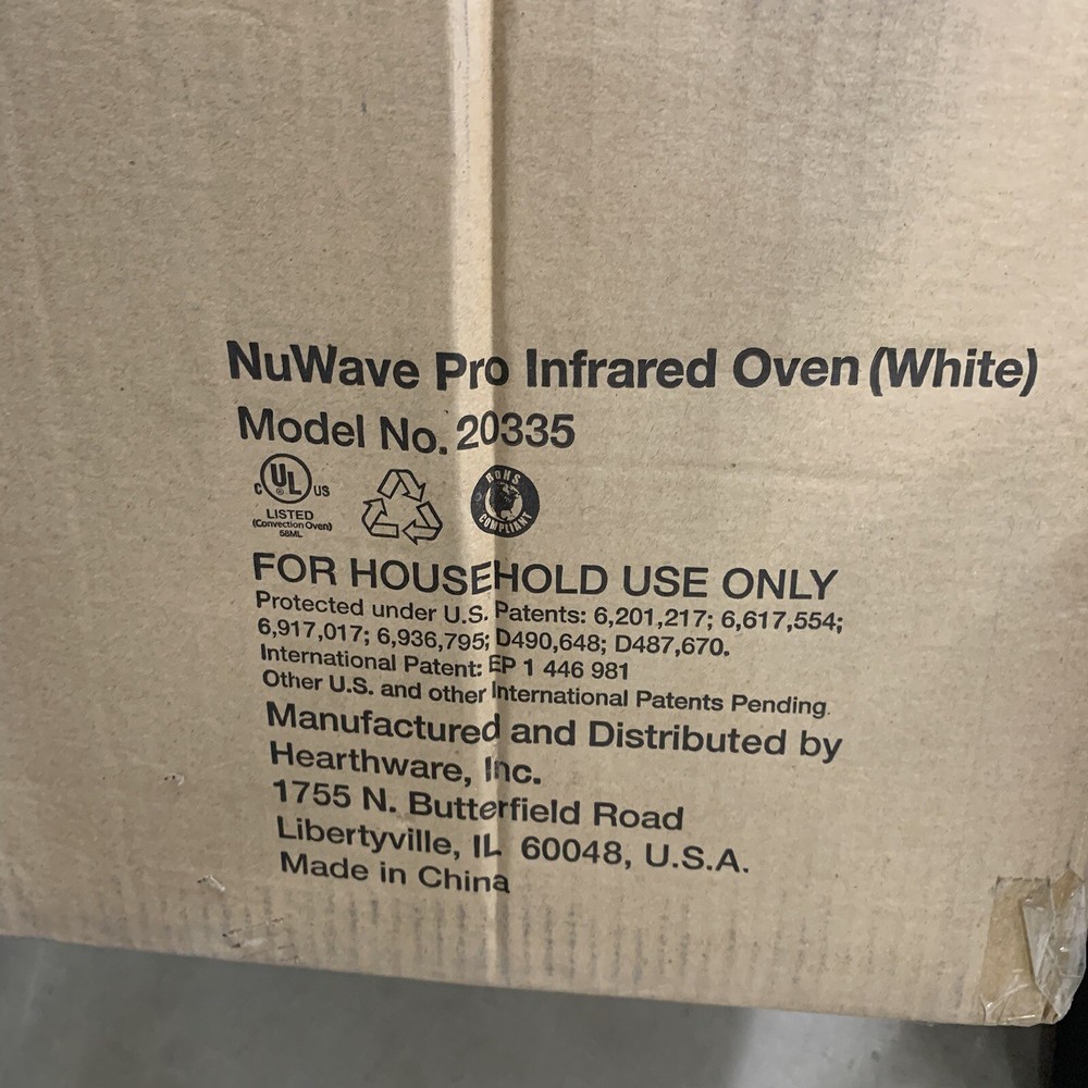 NEW NuWave Pro Infrared Oven Cooking System, Model 20325 Open Box Kitchen Tool