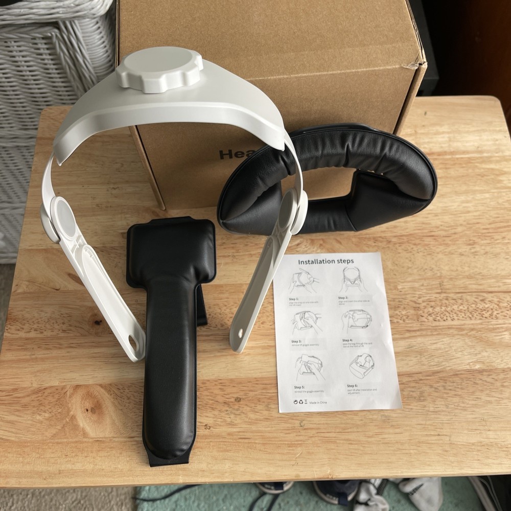 Head Strap for Oculus Quest 3, Adjustable Elite Strap with Enhanced Comfort