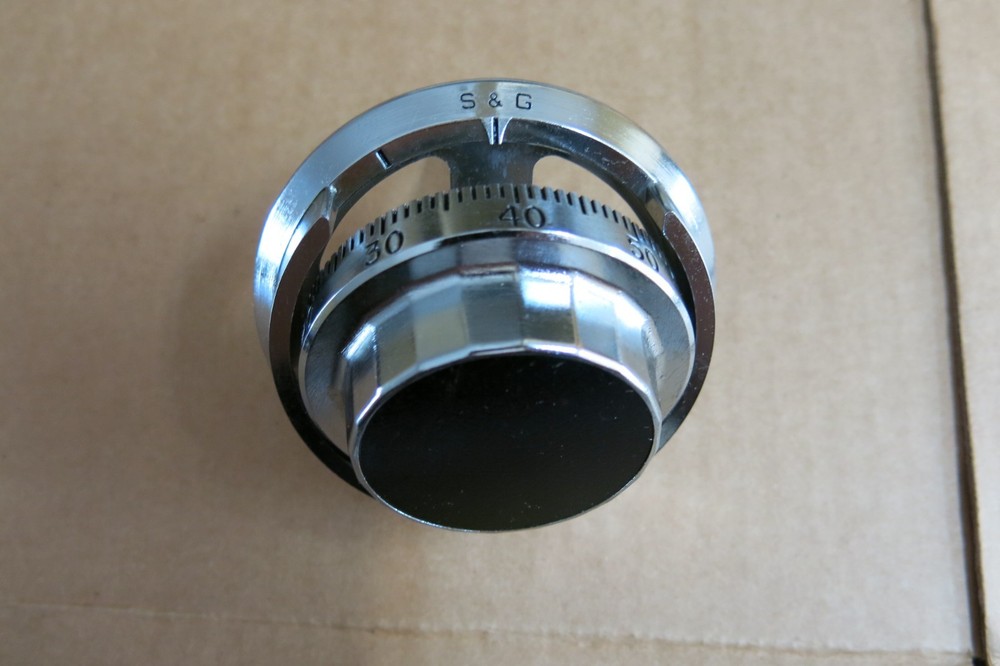 S&G Dial & Ring Set Chrome Finish USED