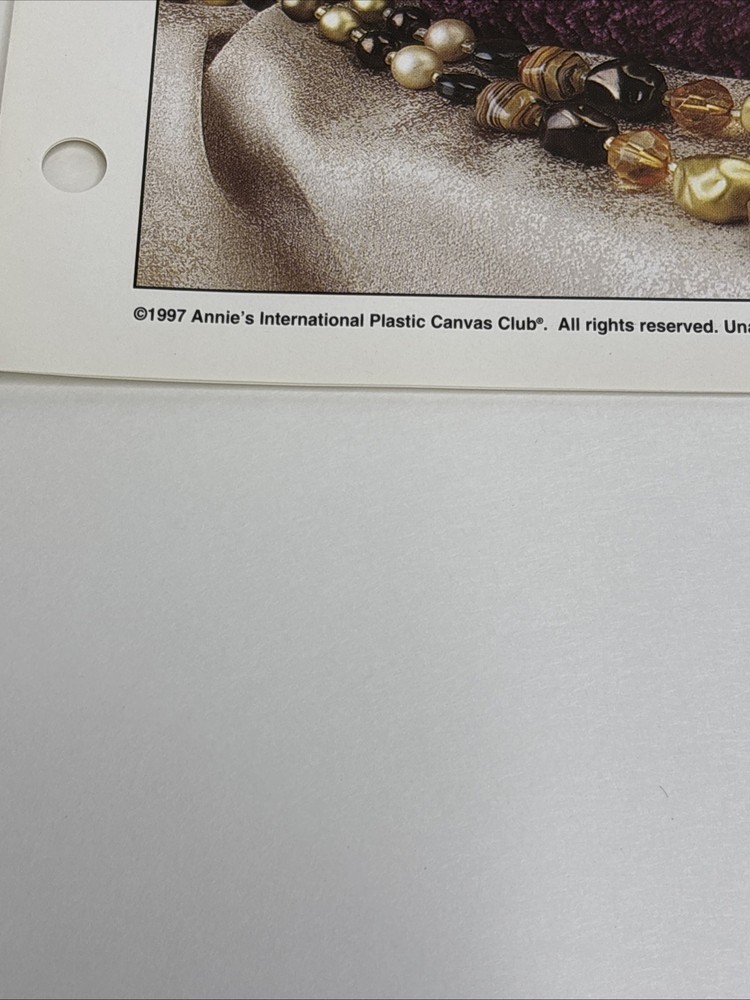 Stacking Boxes 3 Sizes Annie's Attic Plastic Canvas Pattern Page