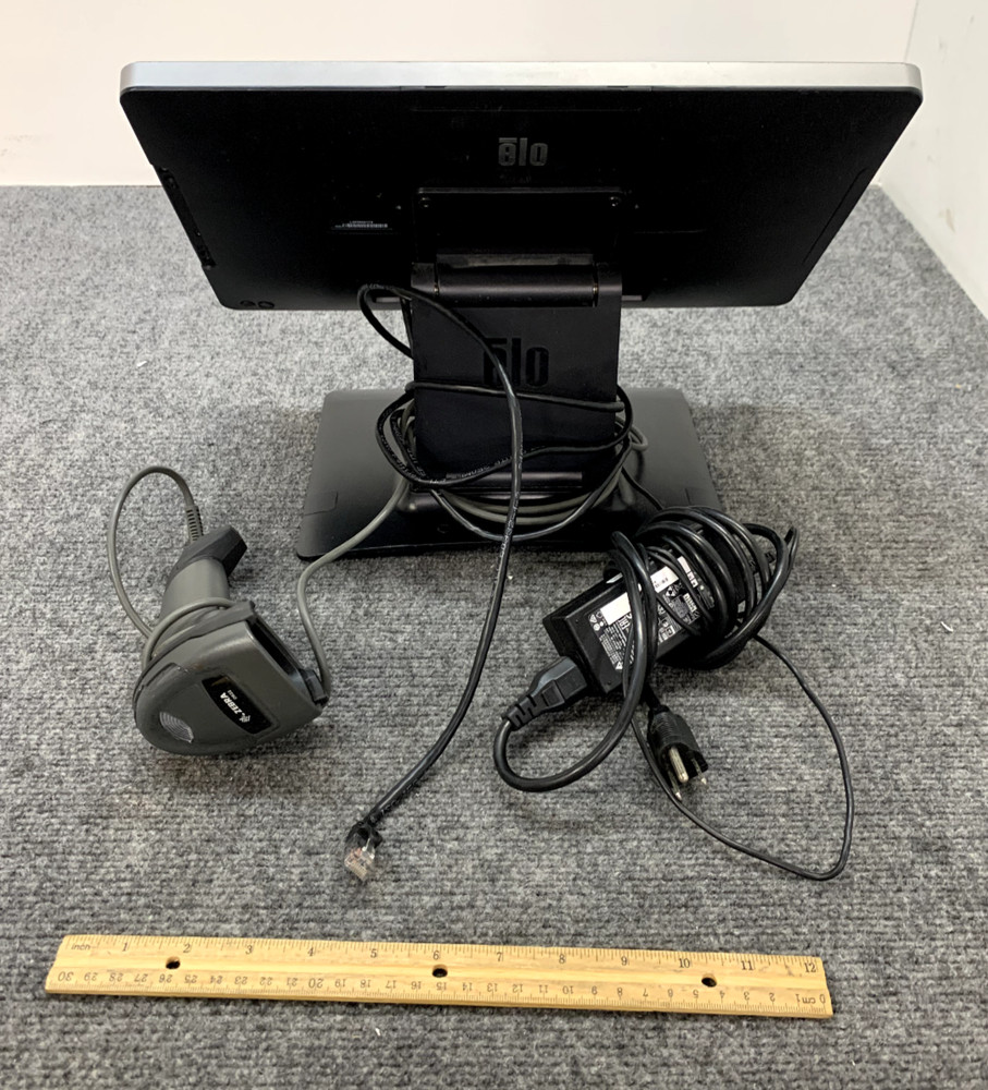 ELO; Zebra L203920119 Touchscreen POS System With Scanner w/Adapter & Cord