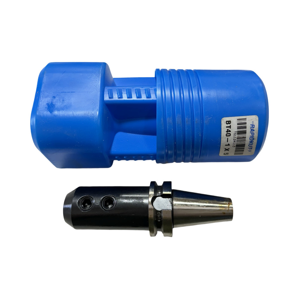 RapidKut BT40 1" End Mill Holder 5" Protruding Length