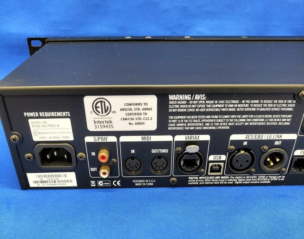 LINE6 - POD HD PRO X | Rack-mounted Effects Processor in Good Condition