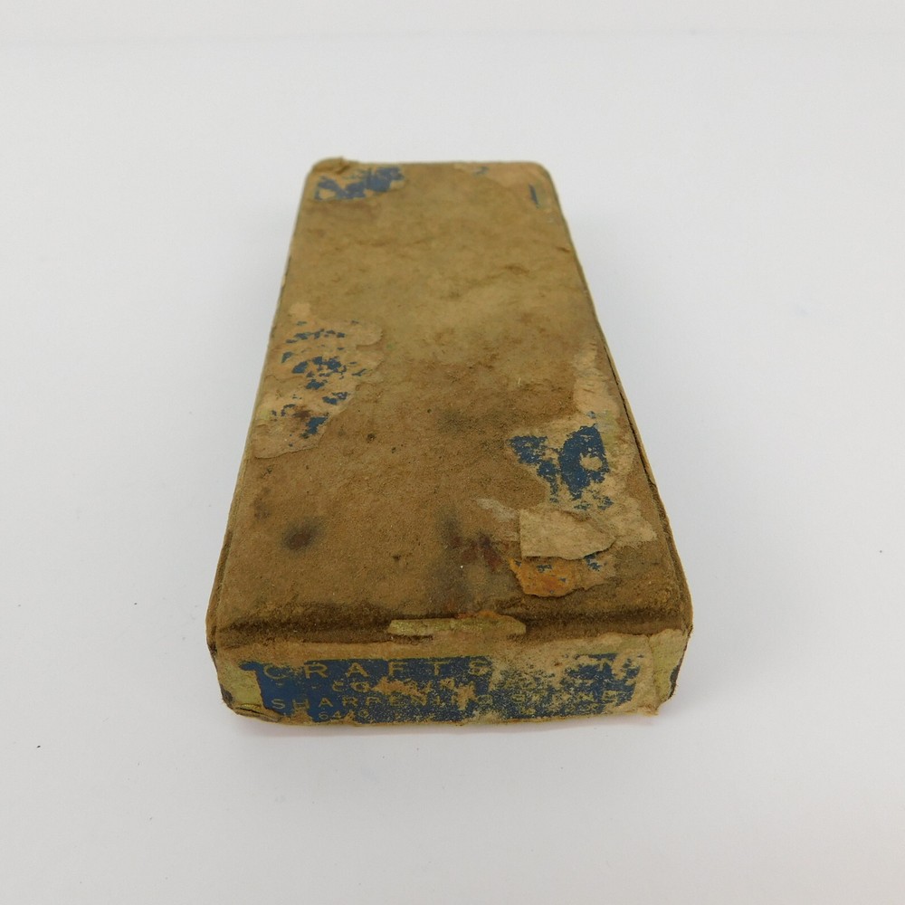 VTG Sears Craftsman Combination Sharpening Stone Highest Quality In Box No. 6440