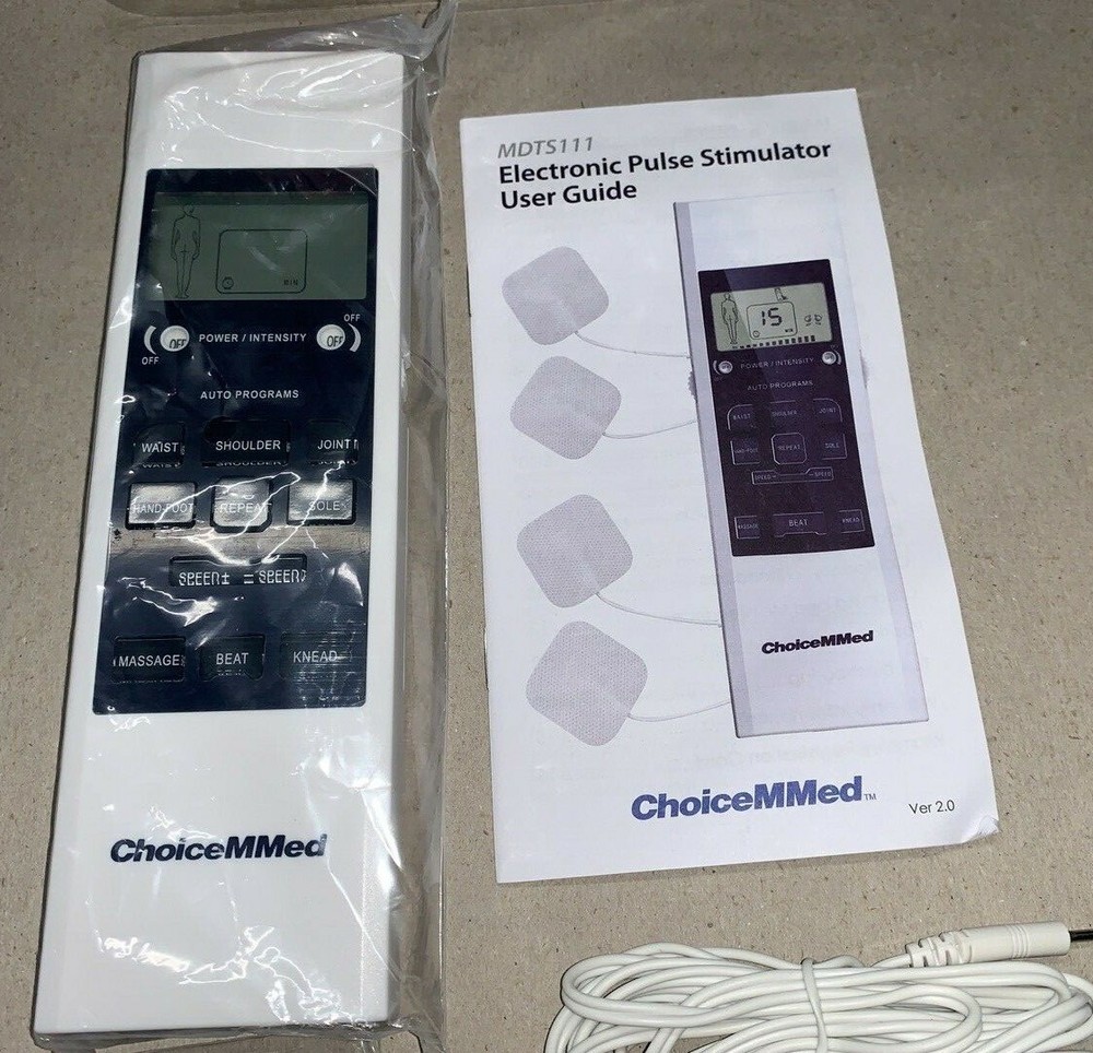 Electronic Pulse Stimulator by ChoiceMMed 3-Modes, 5-Presets Model MDTS111