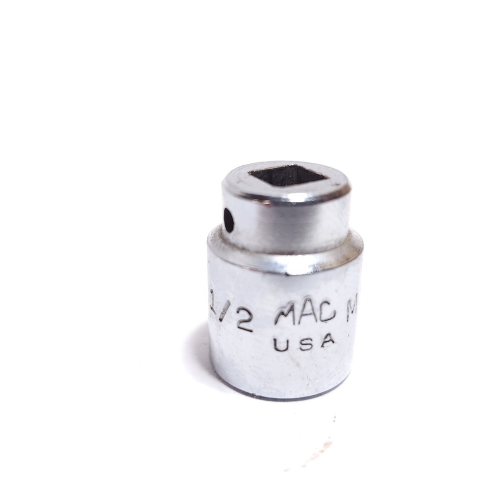 MAC Tools 1/4" Drive 1/2" Shallow Socket M166 6-point
