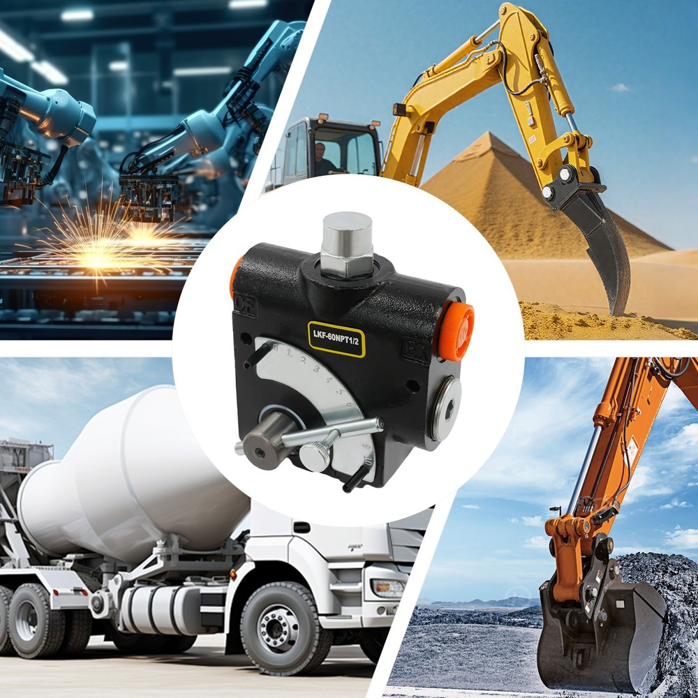 Hydraulic Adjustable Variable Flow Control Valve for Efficient Fluid Control