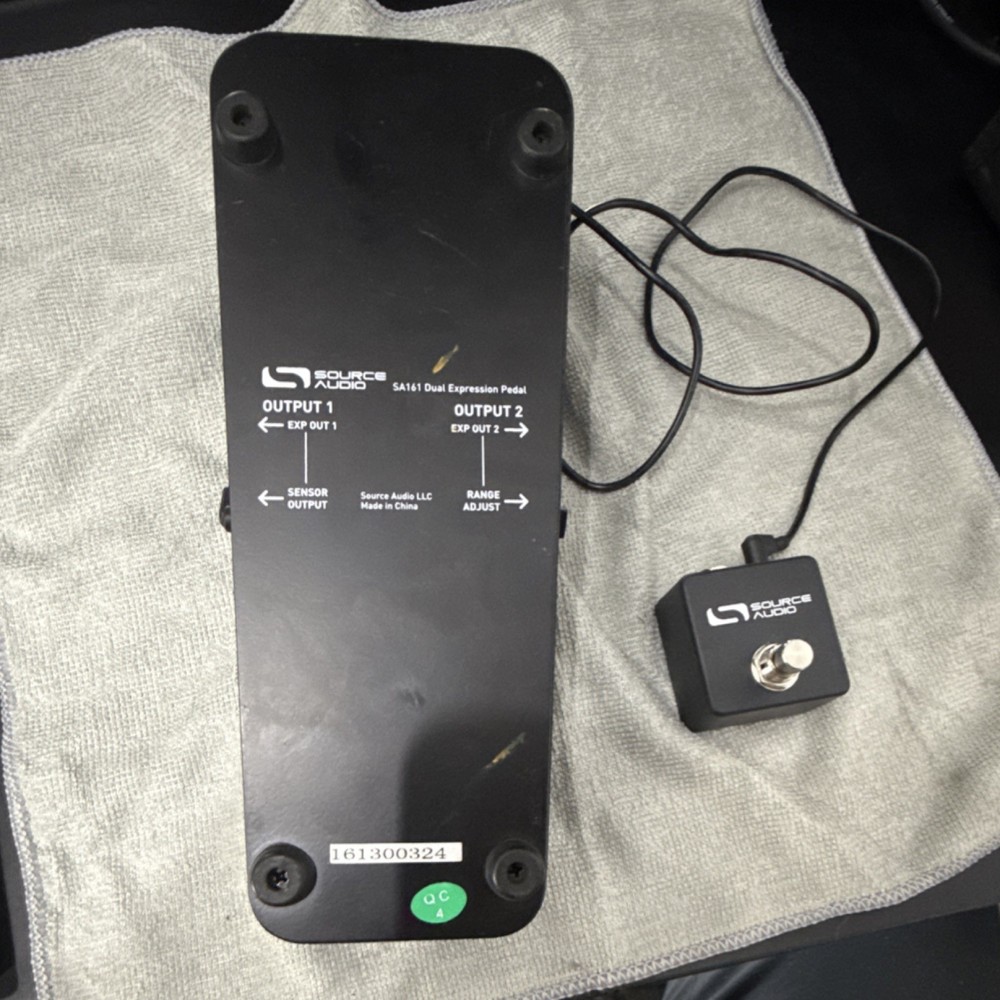 Source Audio SA161 Dual Expression Pedal Analog + Tap Tempo Switch