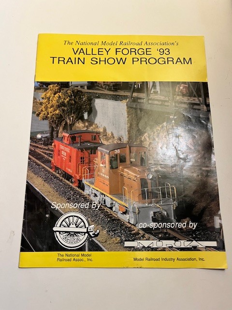 NMRA Valley Forge '93 Train Shopw Program
