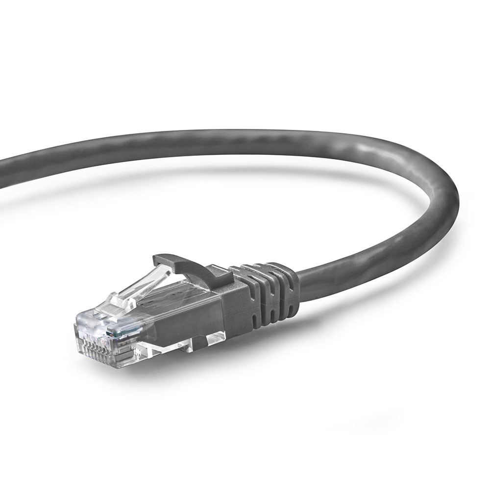 NavePoint Cat6 UTP Ethernet Network Patch Cable UL Listed, 75 FT Gray
