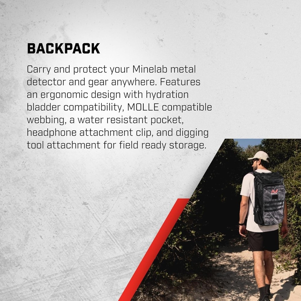 Minelab Manticore w/M9 Coil & New Backpack Bundle