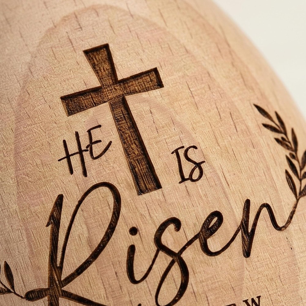 Easter Eggs, He is Risen Easter Decor, for lawn and home