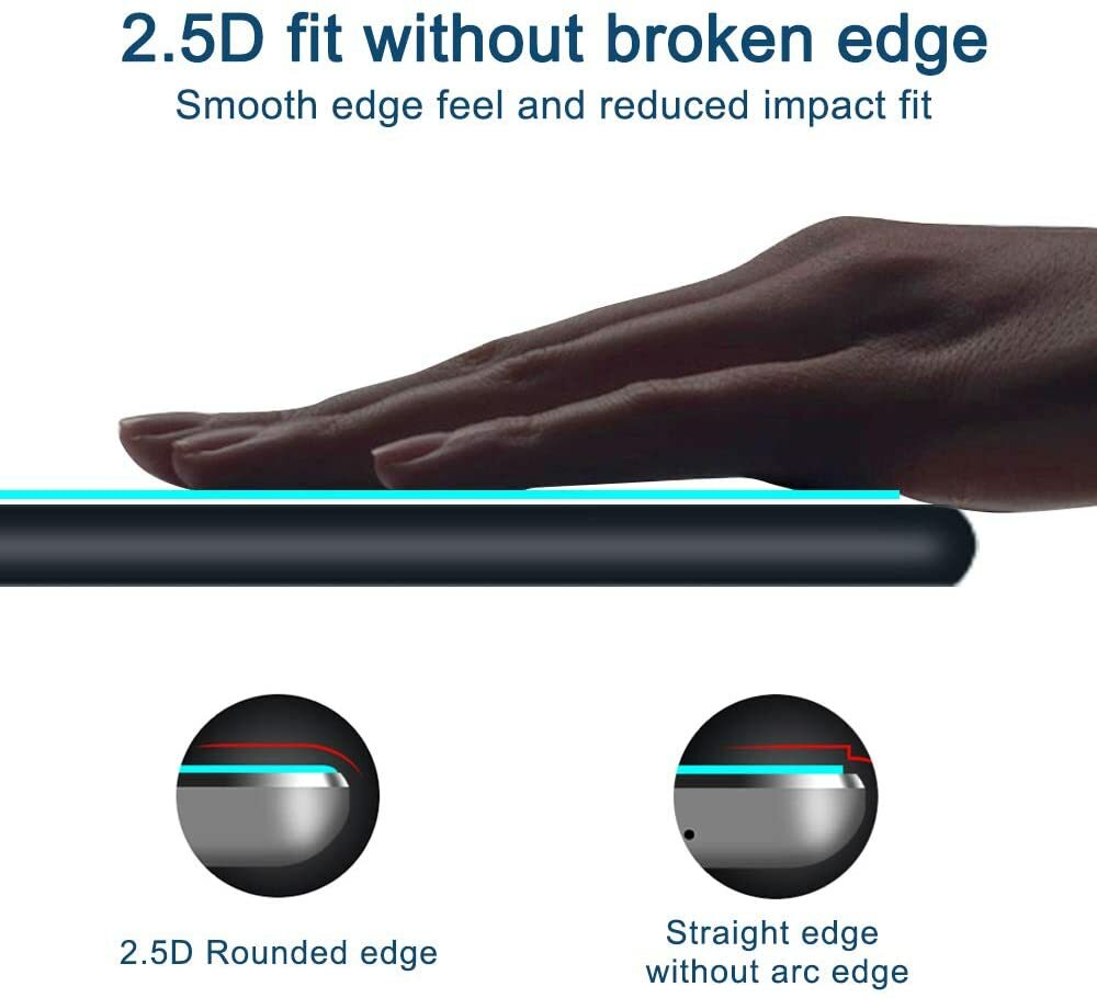 2PCS Glass Screen Protector for Amazon Echo Show 10 10.1"inch (3rd Generation)