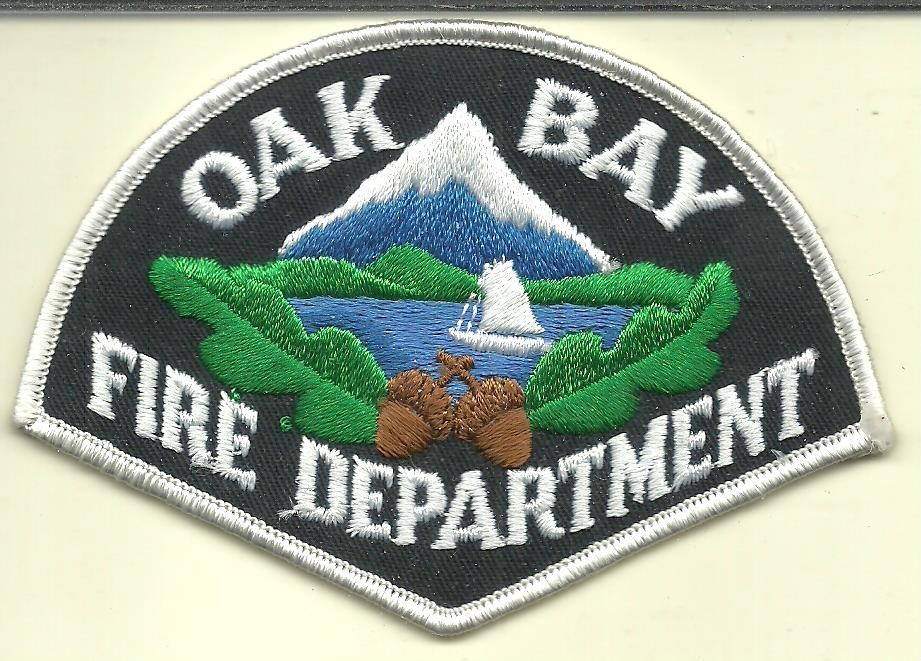 Oak Bay Fire Department Patch