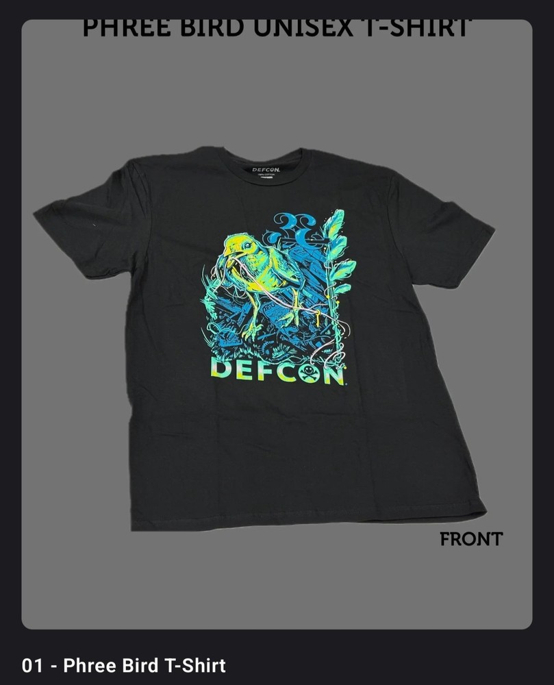 Defcon 33 Badge and Shirts Bundle + MORE!