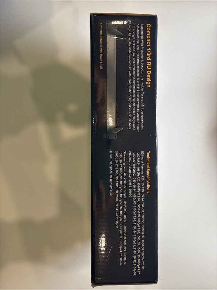 **BRAND NEW** Blackmagic Design Web Presenter 4k