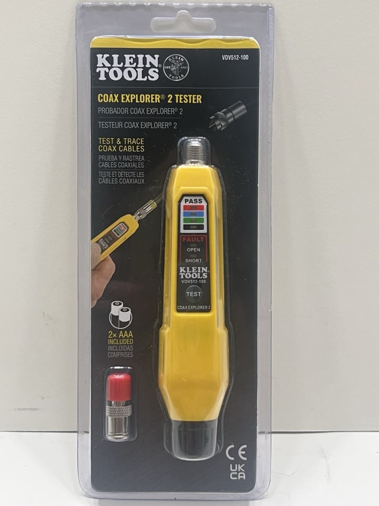 Klein Tools VDV512-100 Coax Explorer 2 Tester