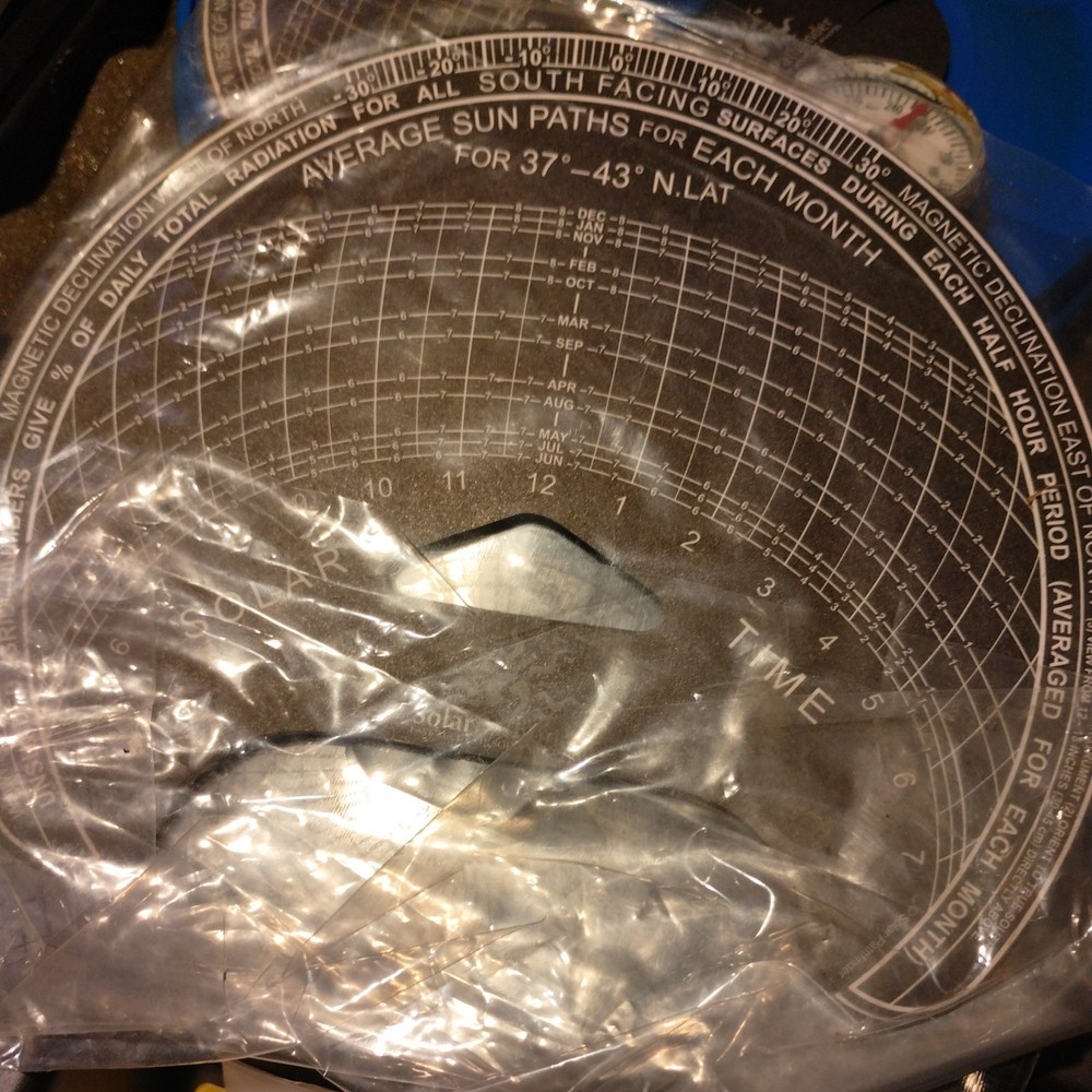 Solar Pathfinder Site Analysis Tool Kit with Tripod PlasticStorage Carry Case