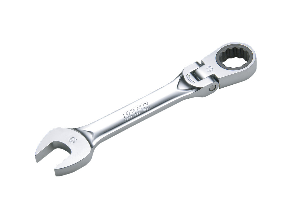 KTC Short ratchet combination wrench (swing type) MSR2S-08F Japan