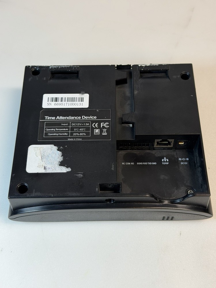 EasyTimeClock US15C-ID Fingerprint RFID Time Clock Biometric Attendance