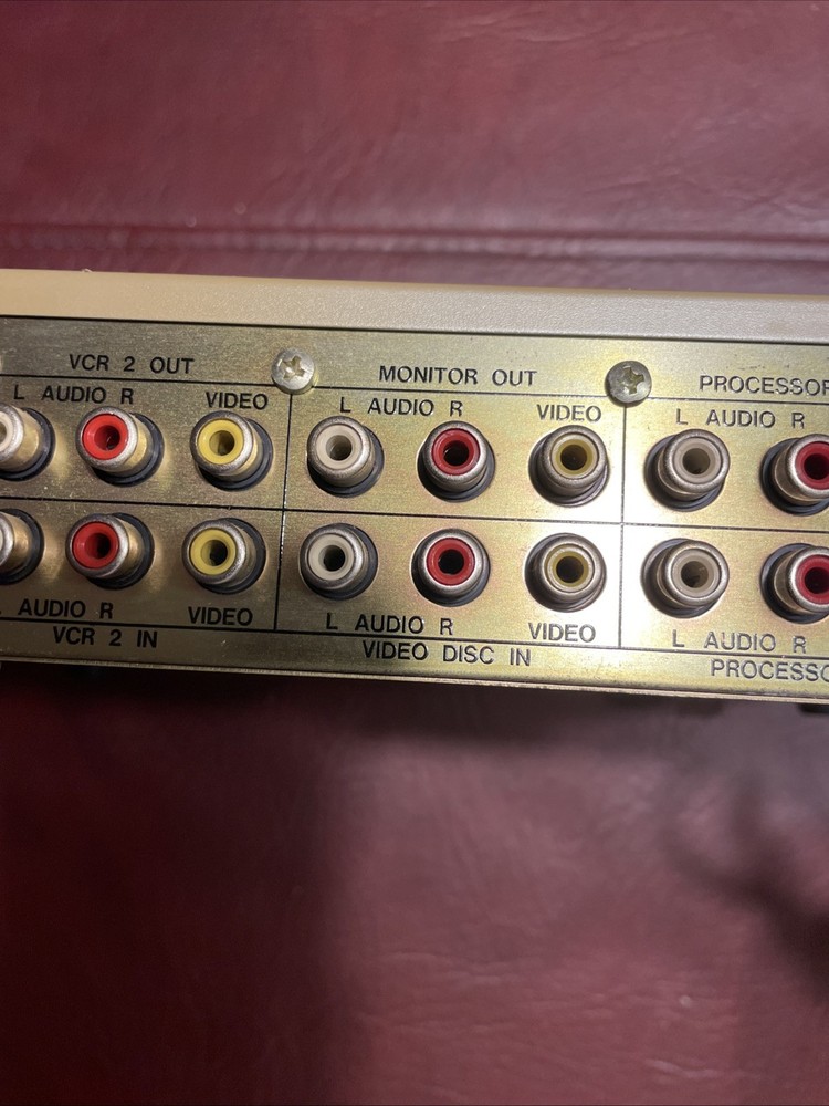 Archer Model 15-1263 Video Audio Control Center Switcher
