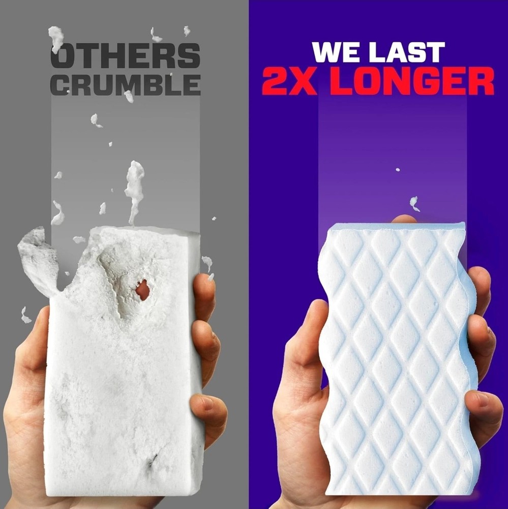 Mr. Clean Magic Eraser Extra Durable Melamine Sponge White 6 Pack