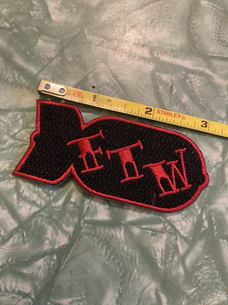 Brand New Lowbrow Customs “FTW” Bomb Patch