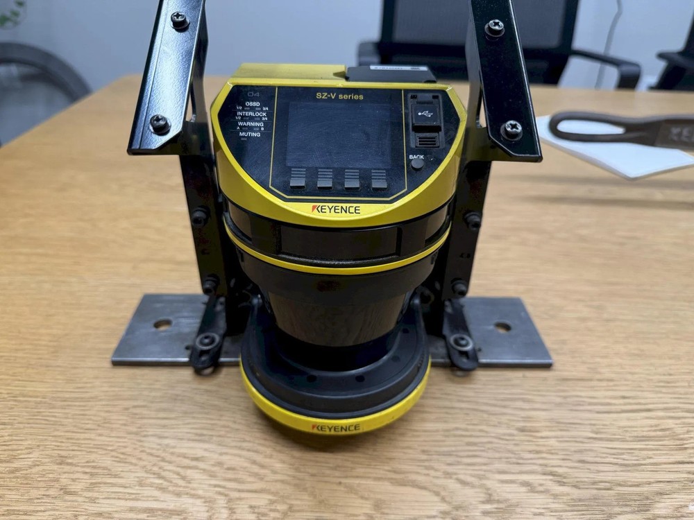 2024 KEYENCE MODEL SZV04X SAFETY LASER SCANNER, MULTI-FUNCTION TYPE, WITH CAMERA