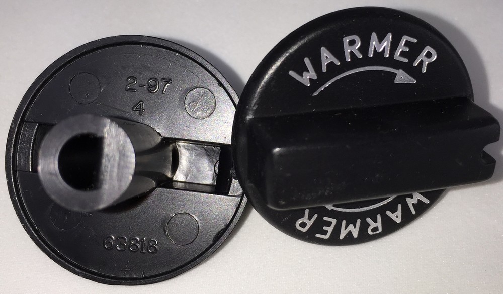 63818003 Black Knob