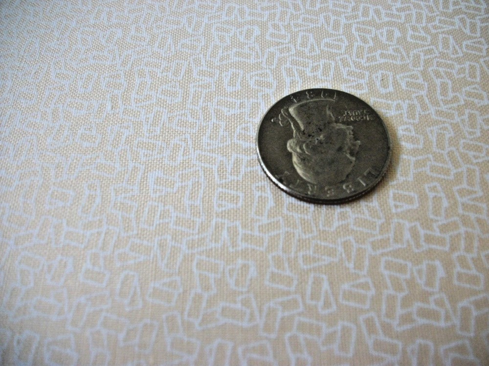 Light PEACH 100% cotton fabric