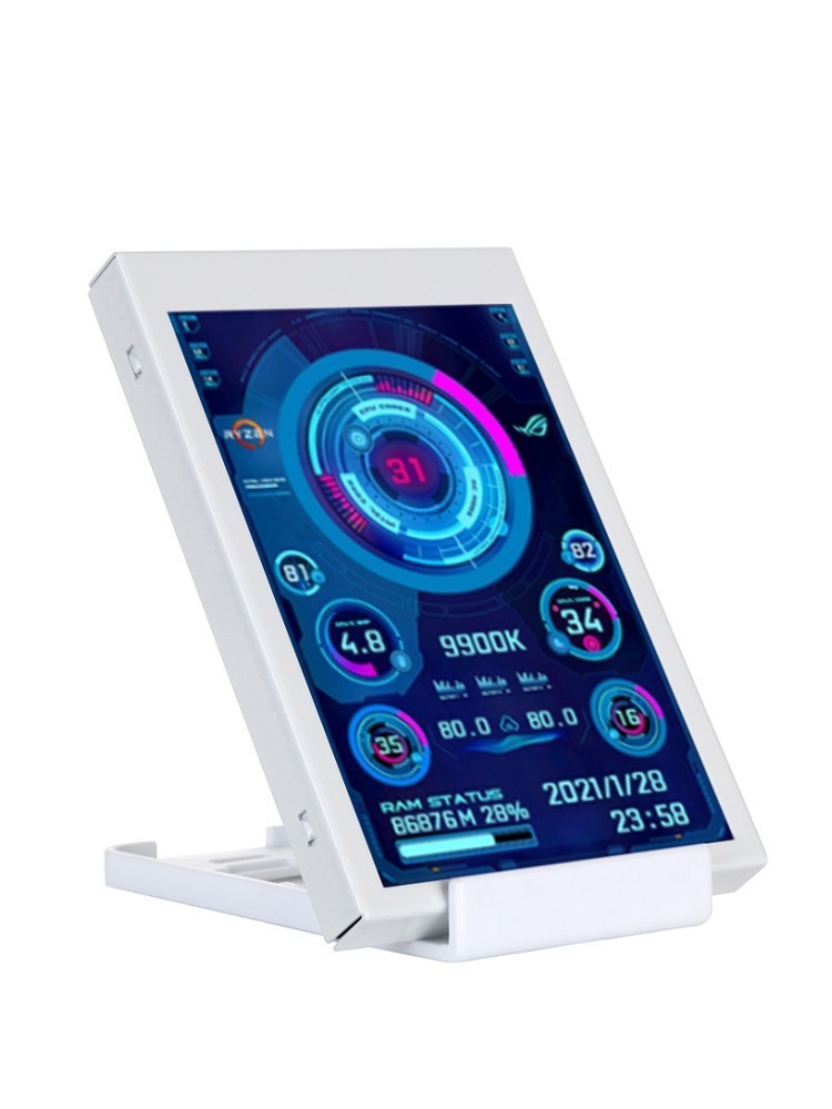 3.5" IPS TYPE-C Secondary Screen USB Monitor CPU GPU RAM HDD AIDA64 Computer