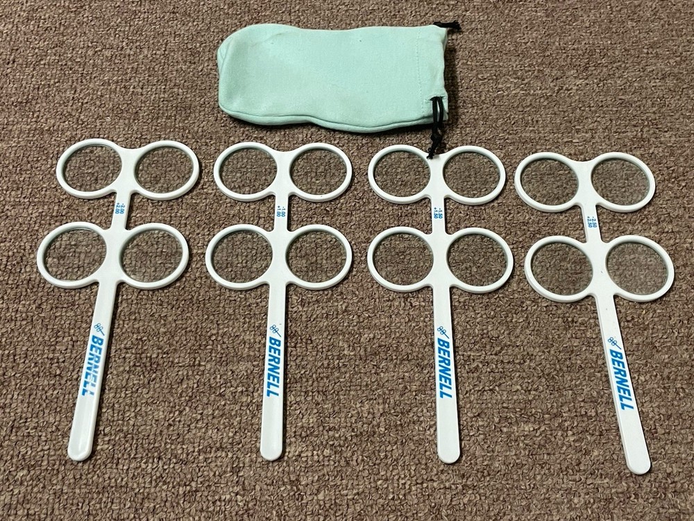 Accommodation Eye Flipper Set with Carrying Case