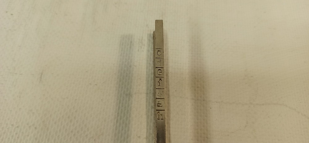 musical object tuning fork C1 256 USSR