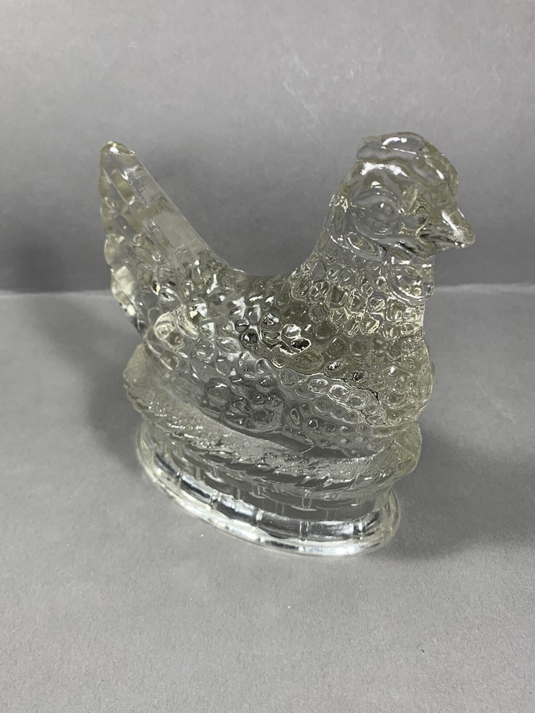 Vintage Easter Figural CANDY Container Chicken Nest Rabbits J.H. Millstein & Co.
