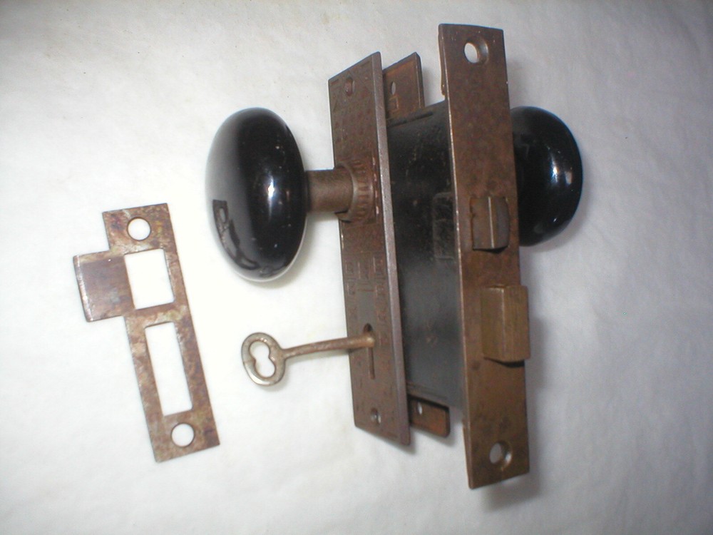 Antique Victorian Era Door Hardware