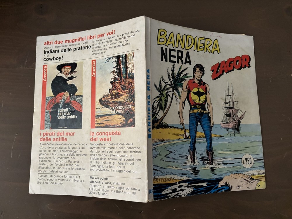 ZAGOR ZENITH n.149 (ZAGOR 98) originale - Bonelli