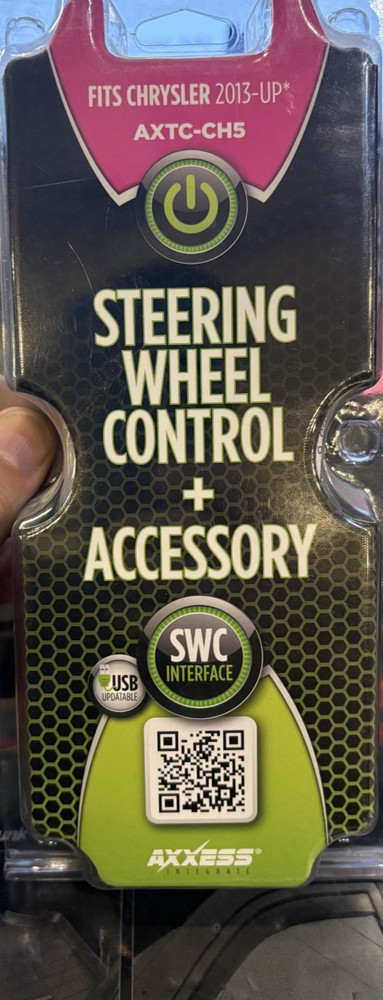 AXXESS AXTC-CH5 SWC AND DATA INTERFACE FOR SELECT CHRYSLER 2013-UP VEHICLES NEW!